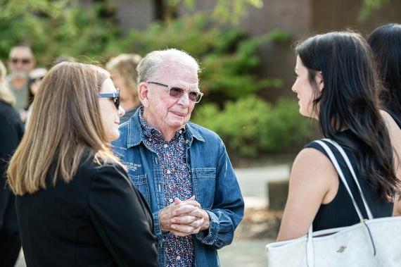 Guests at the Surack-Sweetwater Music Industry Building groundbreaking ceremony.